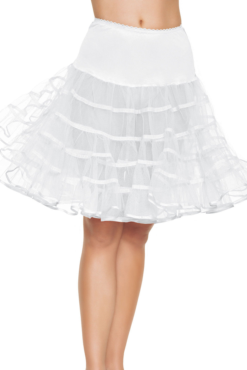 Knee Length Layered Petticoat