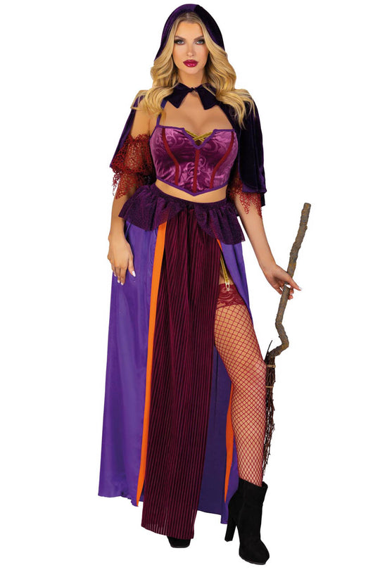 Plus Size Black Magic Babe Hocus Pocus Costume