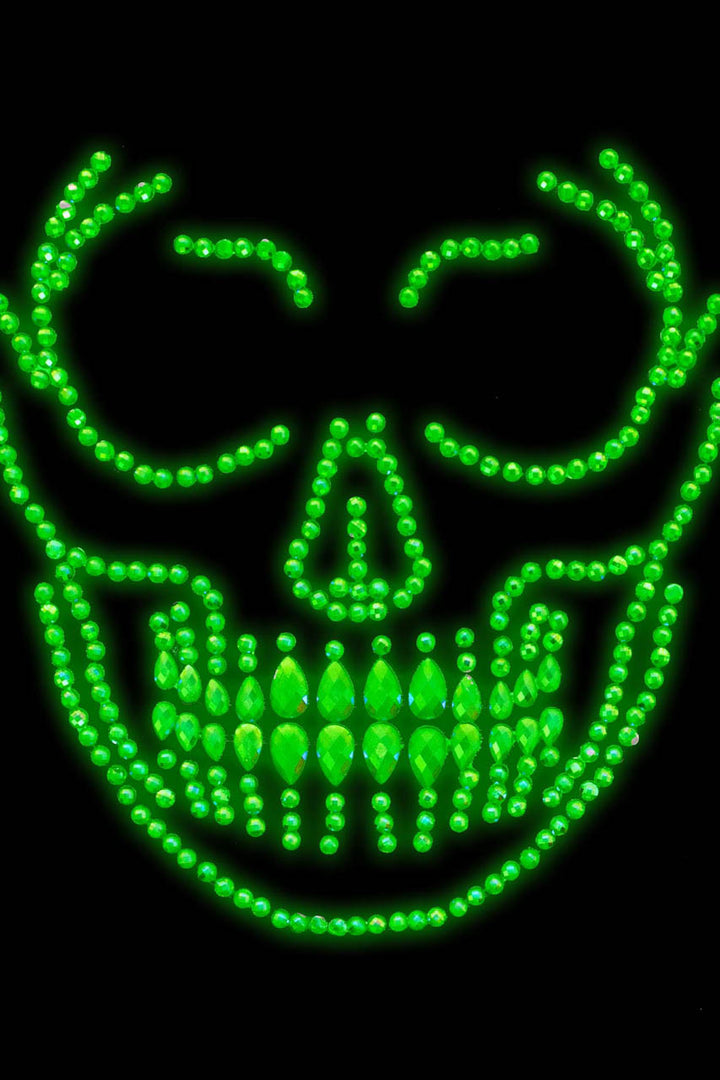 Glow-in-the-Dark Skull Jewels
