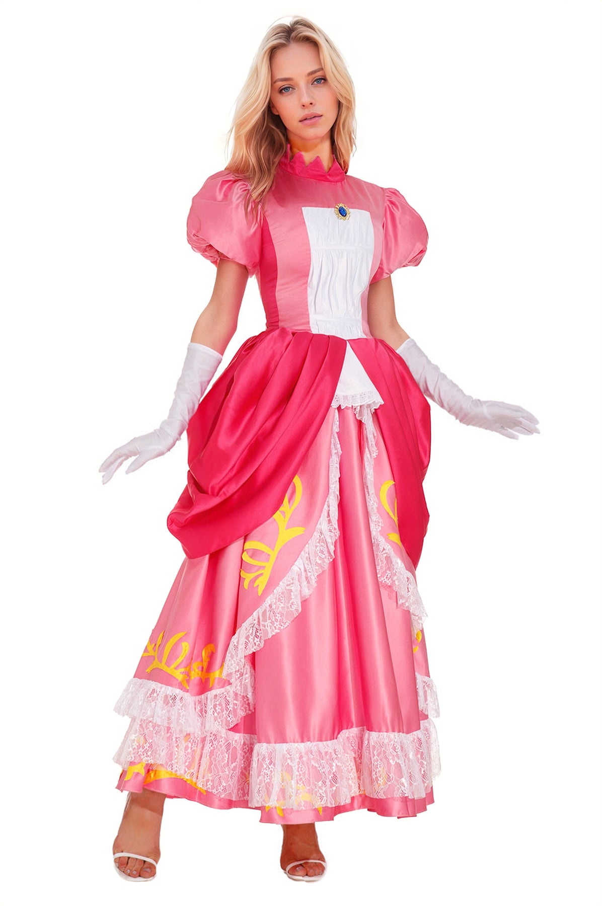 Deluxe Princess Costume, Deluxe Gamer Princess Costume, Pink Princess ...