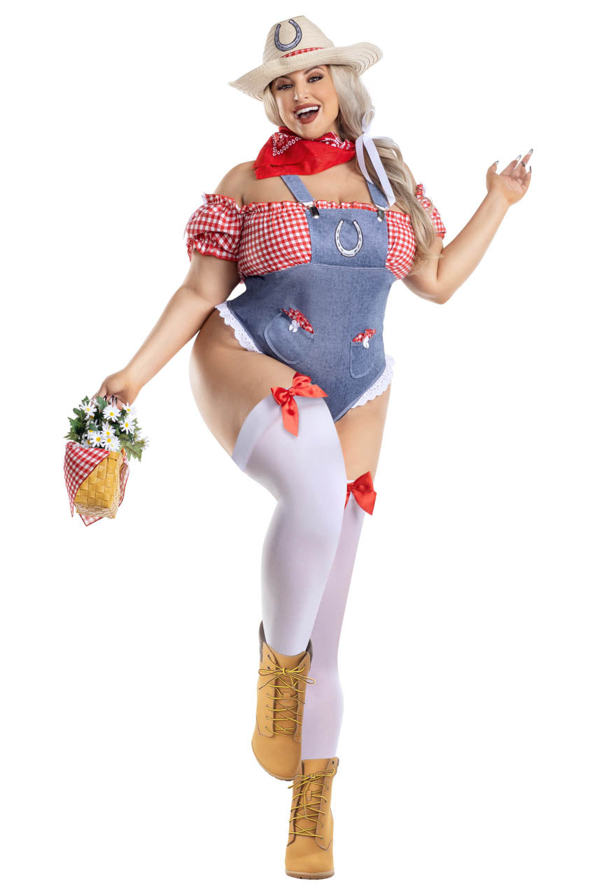 Plus Size Farmer's Daughter Costume