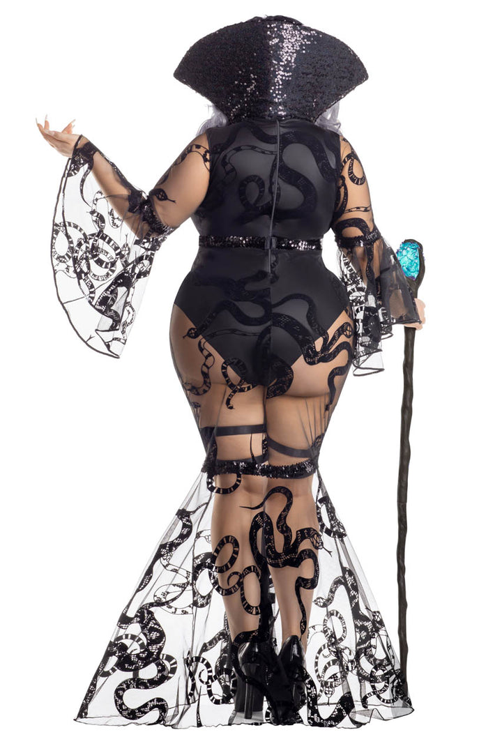 Plus Size Viper Sorceress Costume
