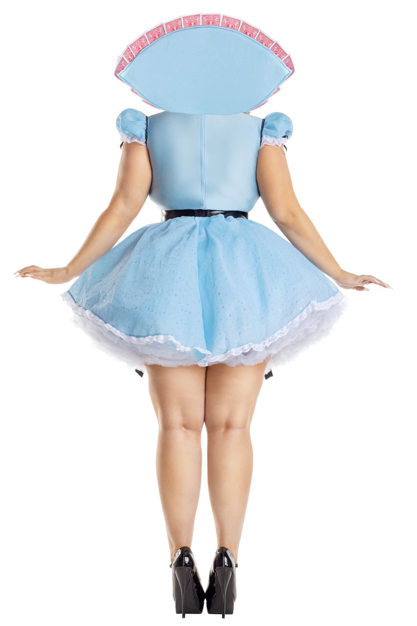 Plus Size Deck of Cards Alice Costume