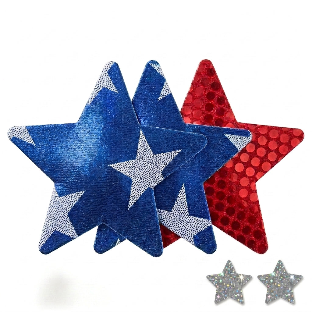 Patriotic Star Pasties