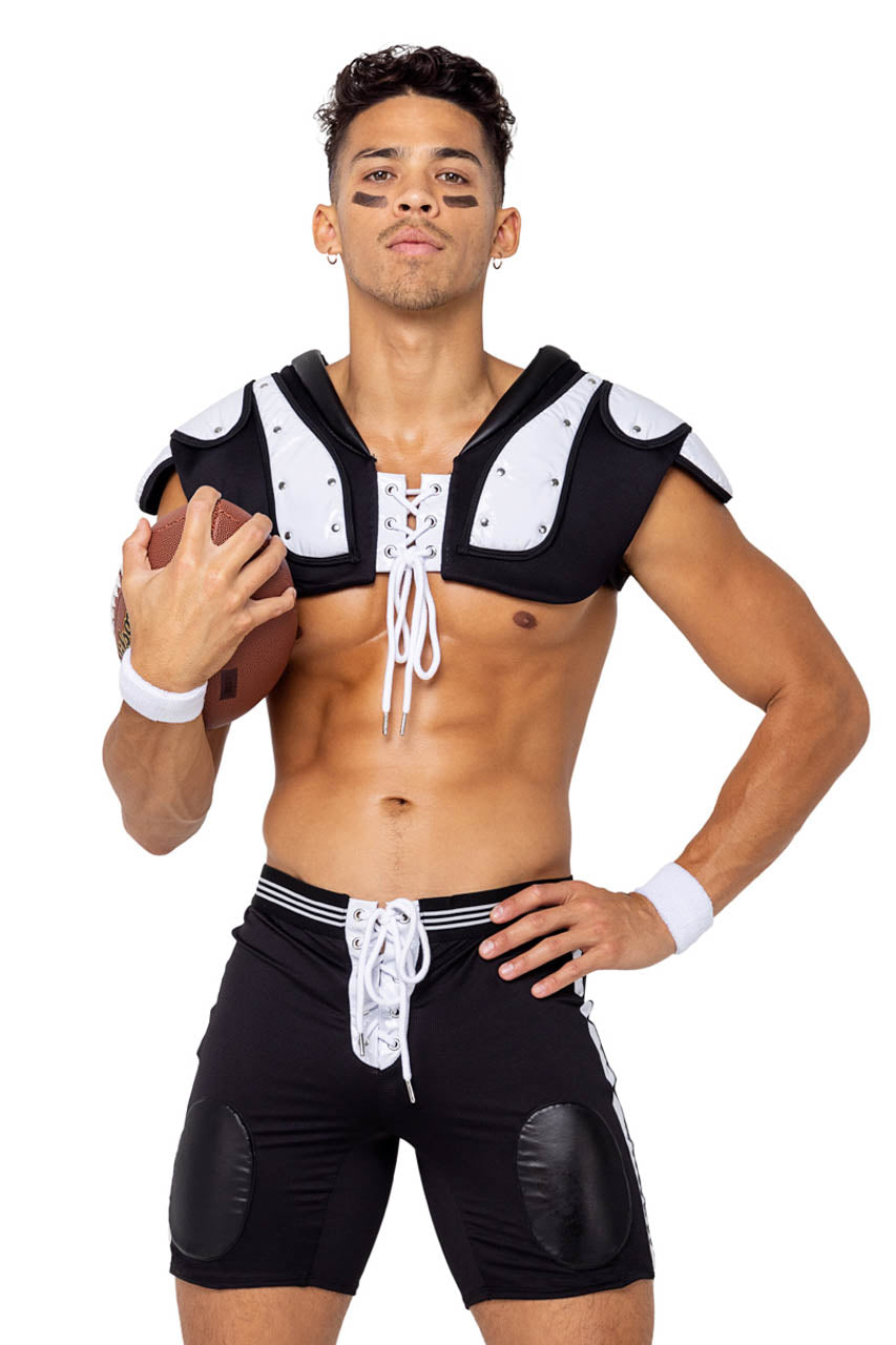 Mens Football Touchdown Hunk Costume, Mens Sexy Football Player Costume