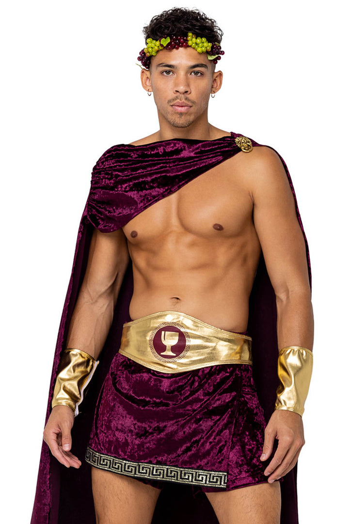 Men's Greek God Of Wine Costume