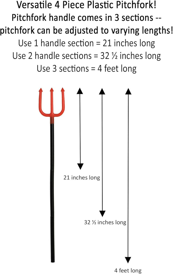 Pitchfork with Collapsible Handle