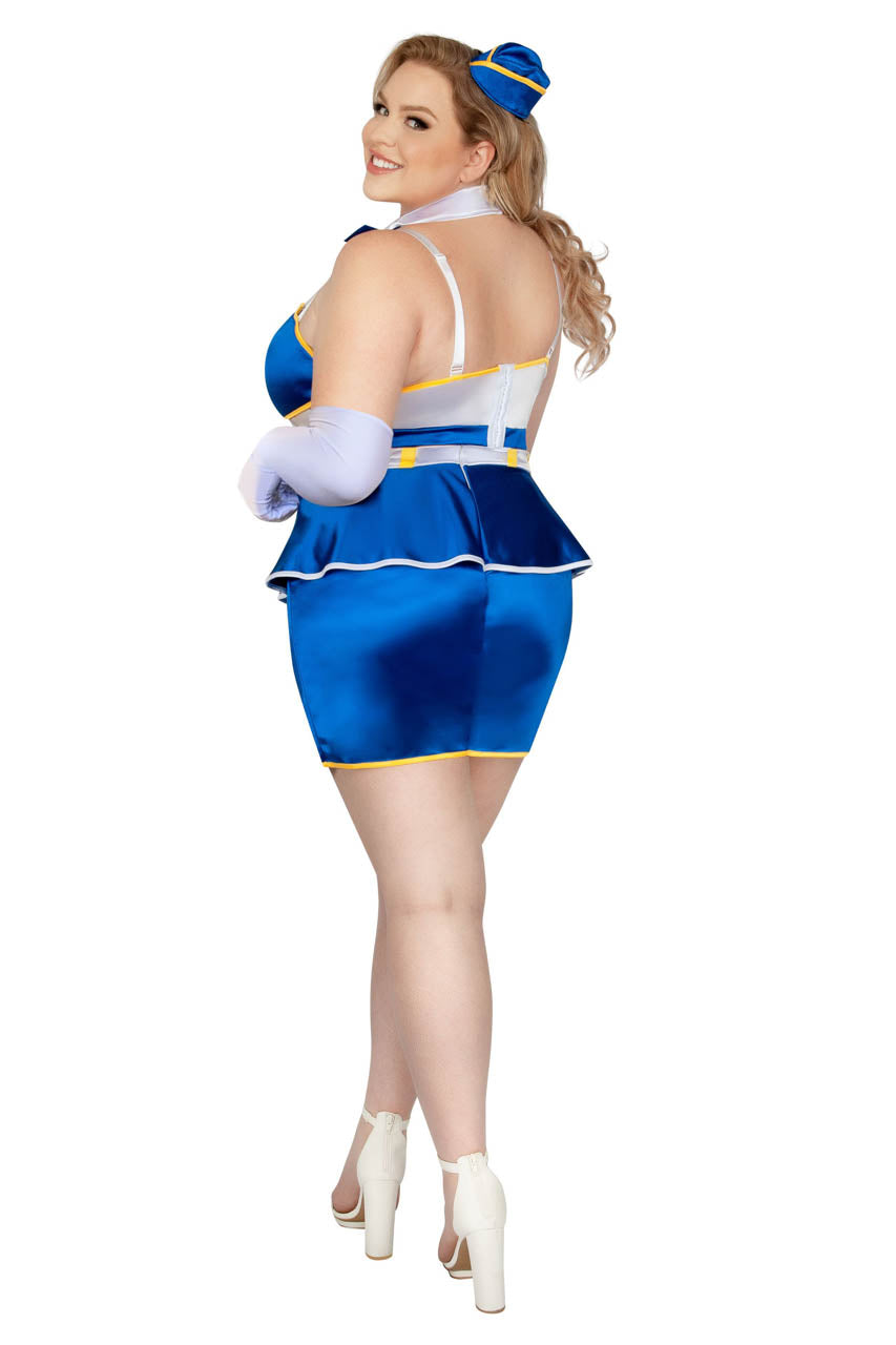 Plus Size Fly Babe Pilot Costume