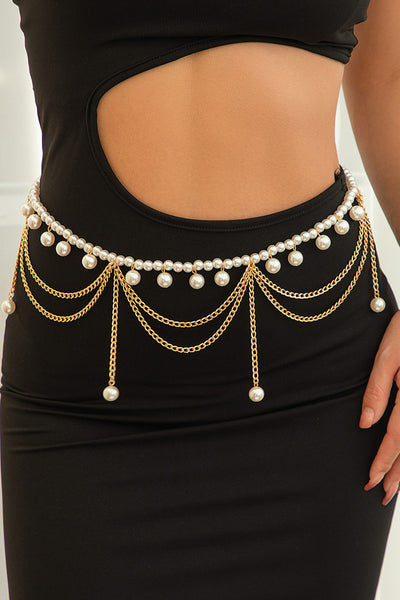 Chain String Top Hanging and Draped Belly Chain – 3wishes.com