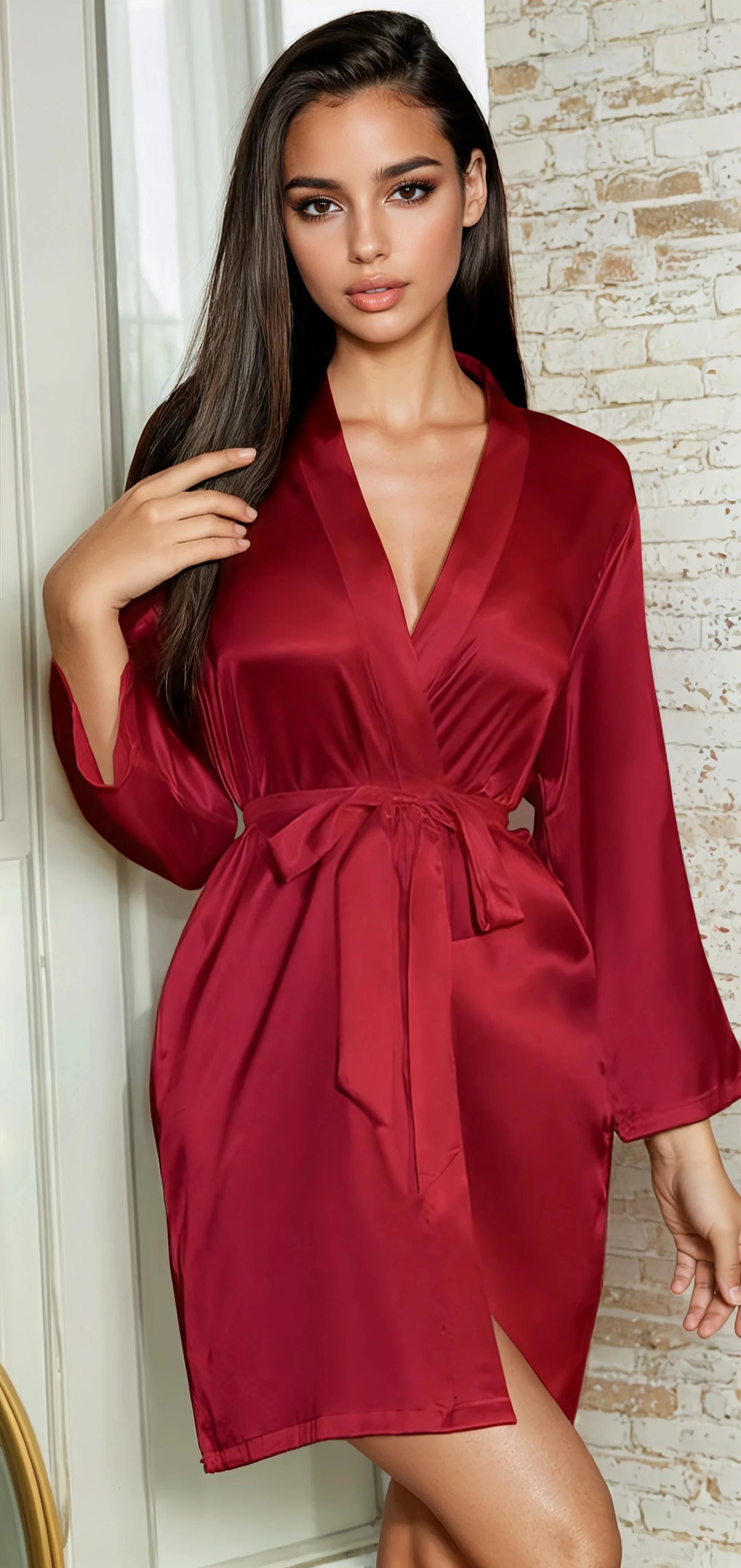 Classic Satin Robe