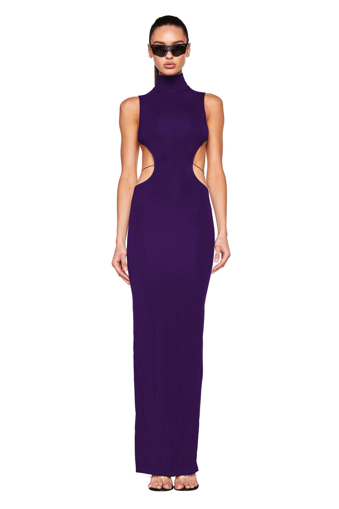 Backless Floor Length Dress