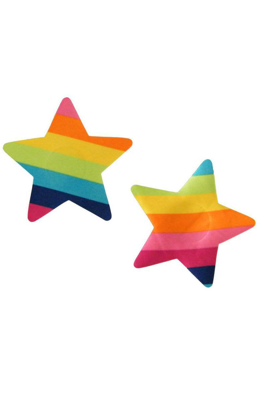 Rainbow Star Pasties