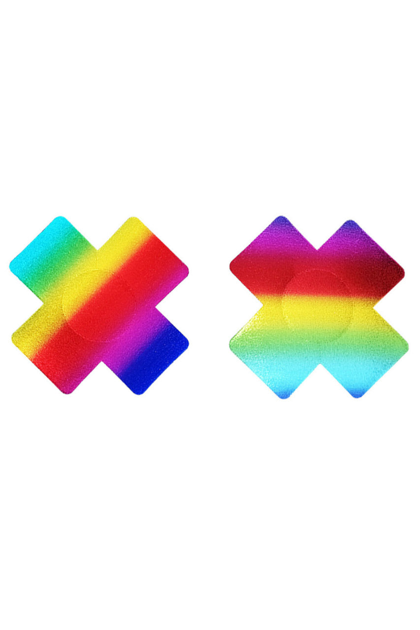Rainbow X Pasties