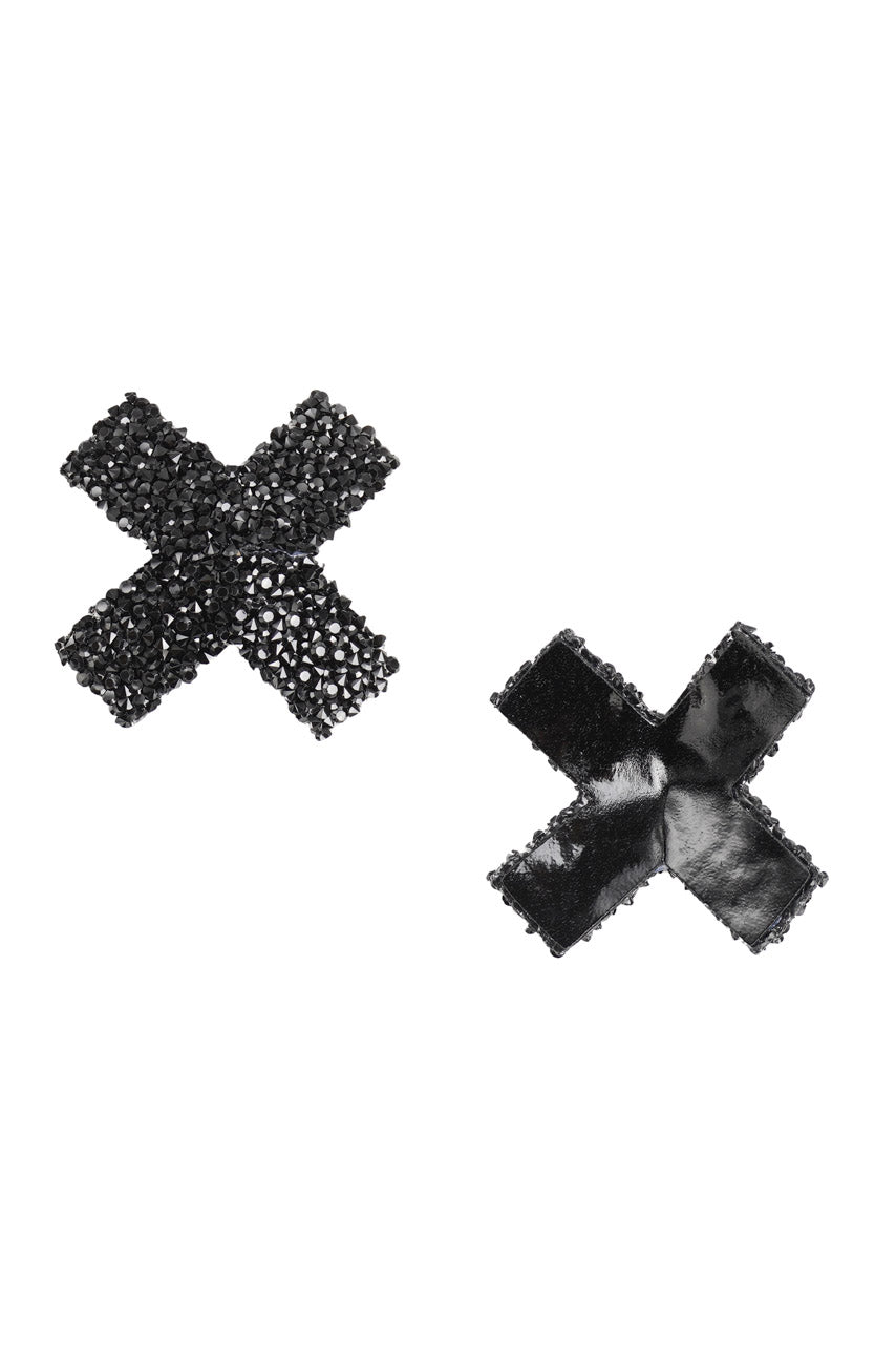 Sparkle Black X Pasties
