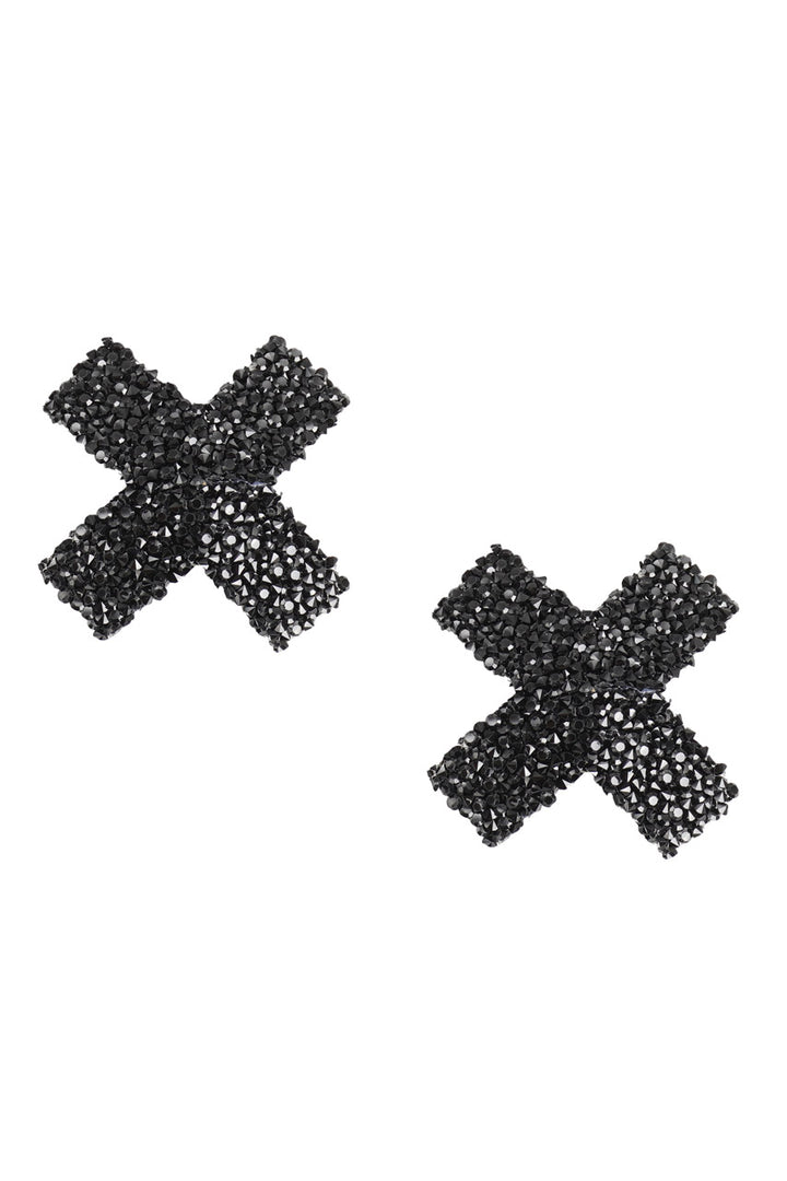 Sparkle Black X Pasties
