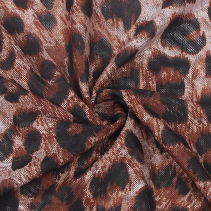 Leopard and Lace Chemise
