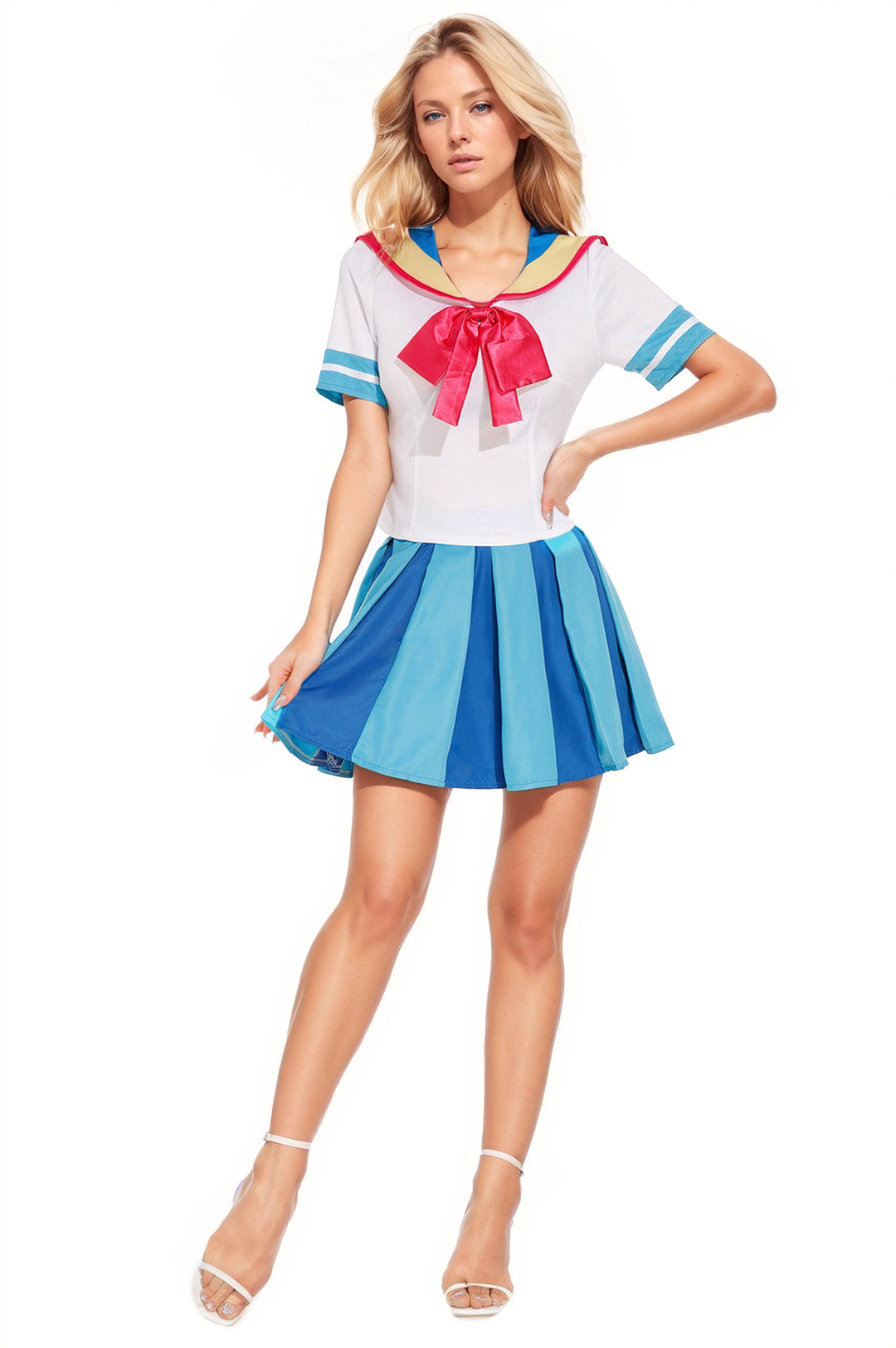 Cartoon Sailor Hero Costume
