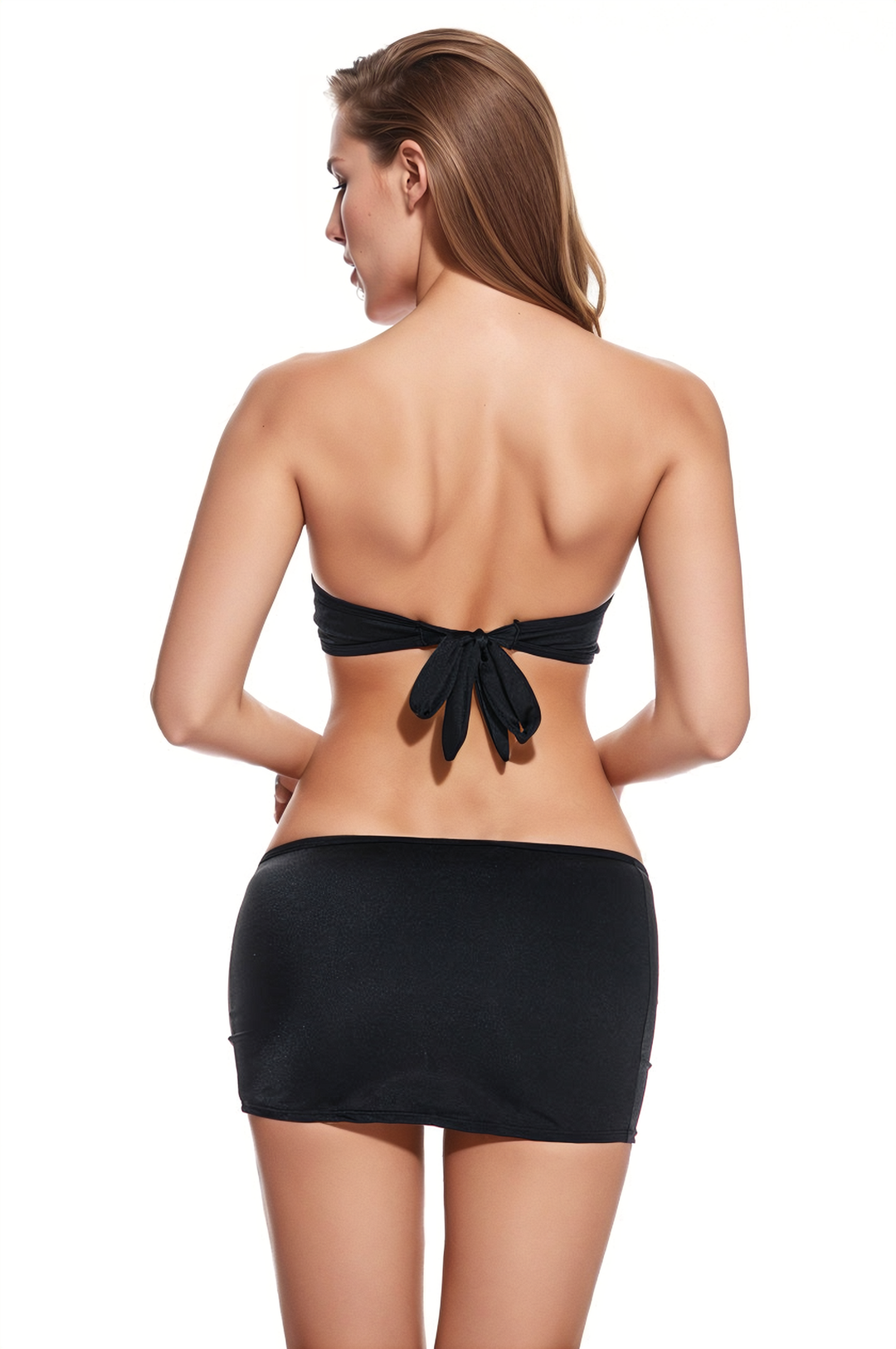 FREE WITH PURCHASE - Night Rings Strapless Dress