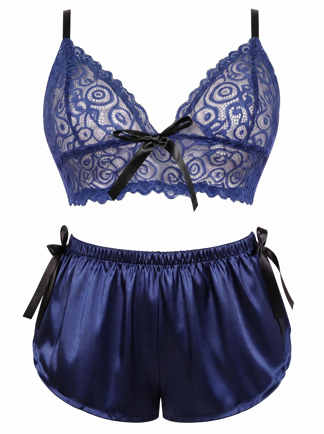 LIMITED EDITION: Seductive Satin & Lace Set