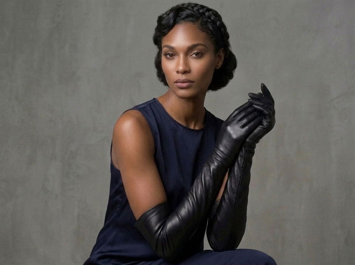 Wet Look Gloves