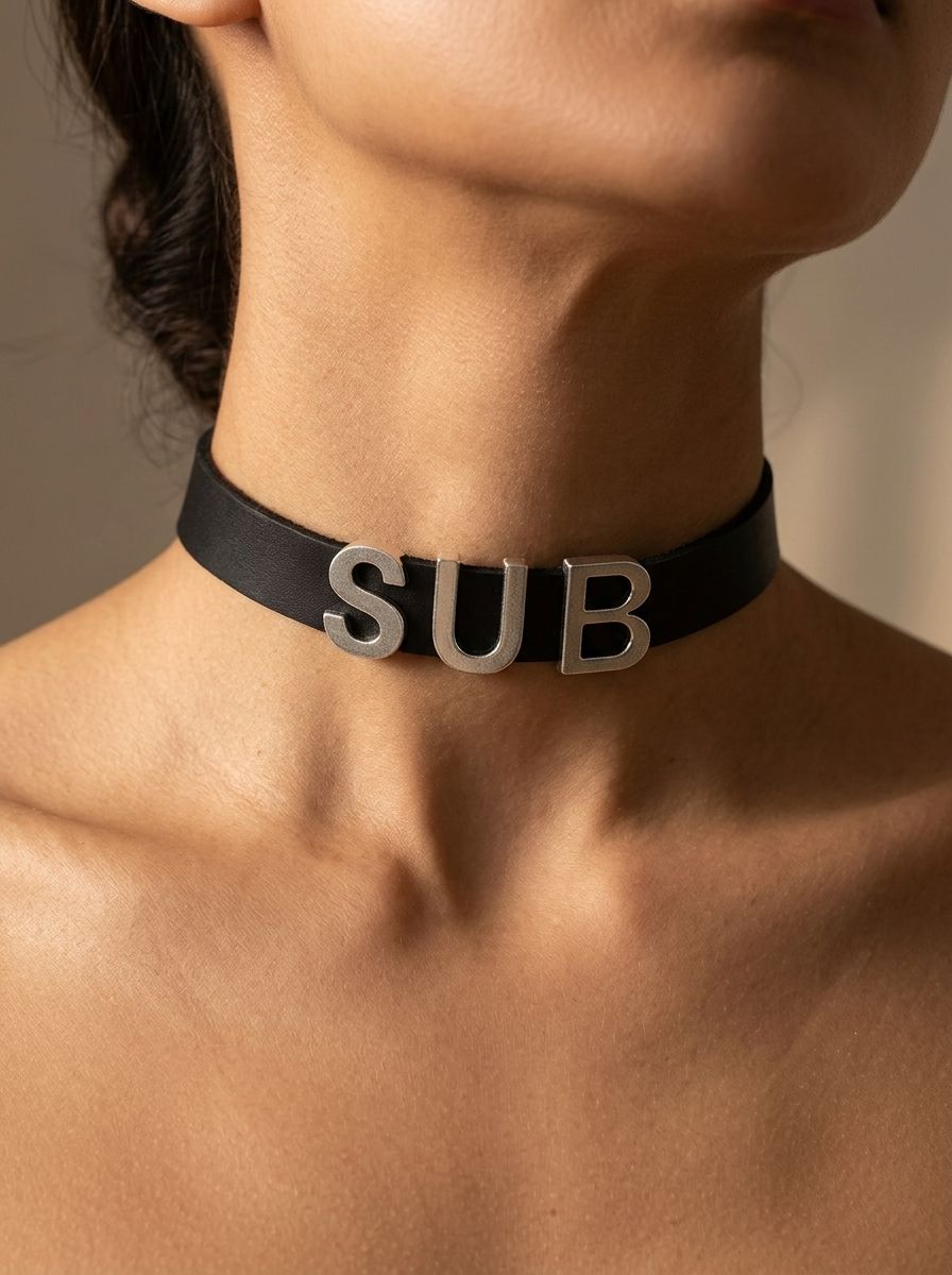 3D SUB Slave Collar
