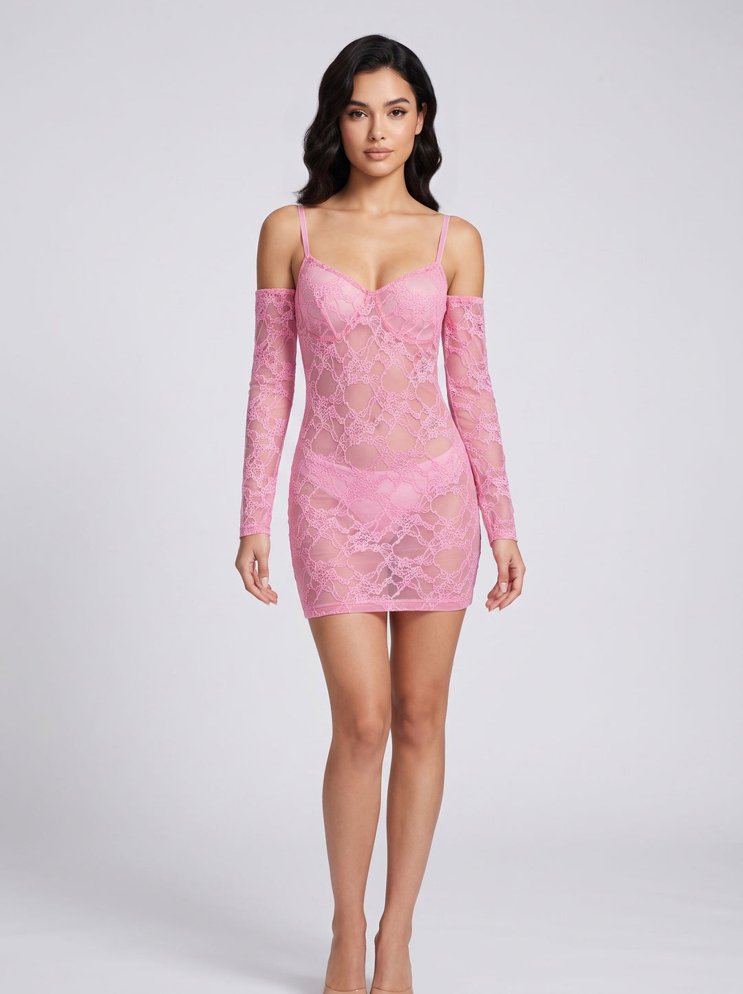 Lace Chemise Set