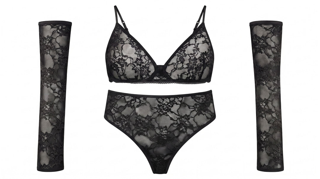 Floral Lace Ensemble