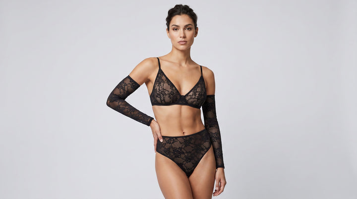 Floral Lace Ensemble
