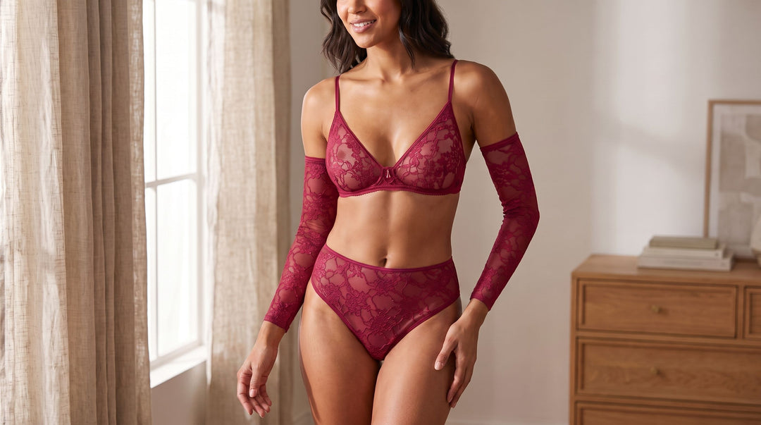 Floral Lace Ensemble
