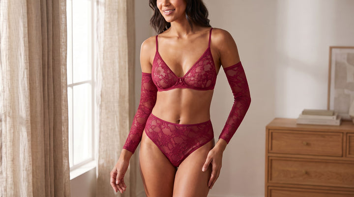 Floral Lace Ensemble