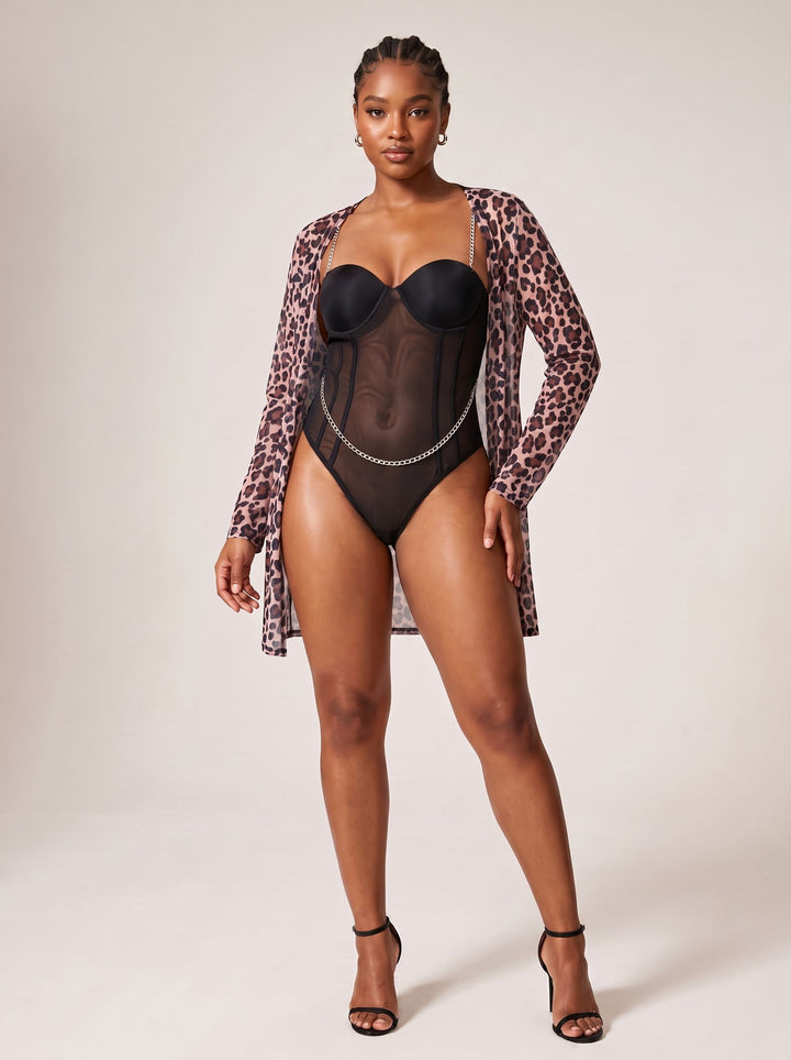 Wild Side Chain-Link Bodysuit