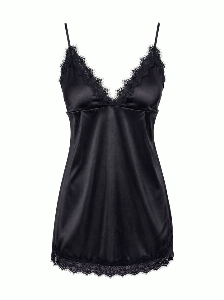 Satin Lace Nightdress