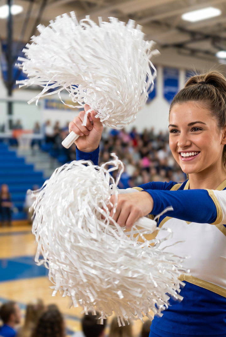 White Pom-Poms