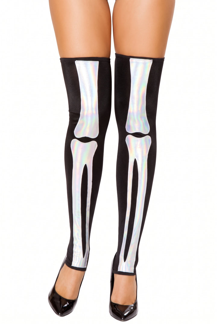 Jackie Skeleton Stockings