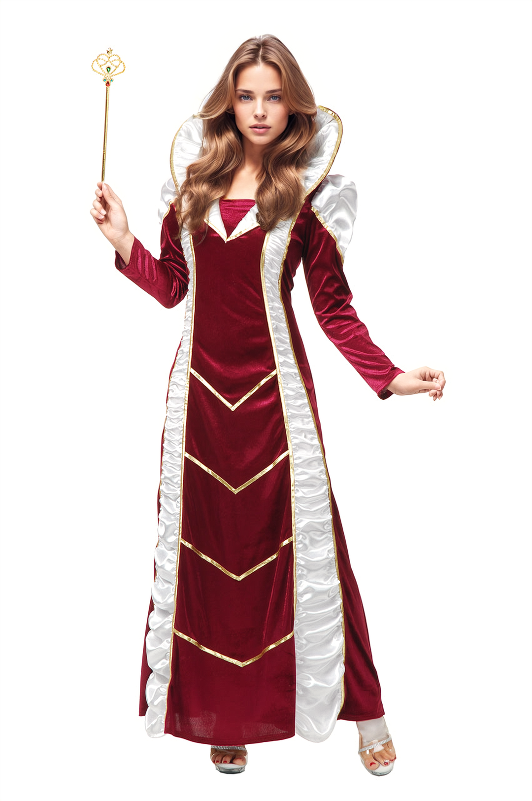 Deluxe Queen of Hearts Costume Scepter