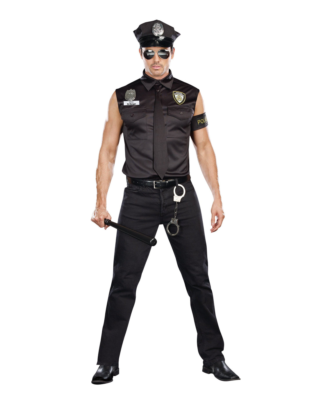 Men's Dirty Cop Officer 'Ed Banger' Costume
