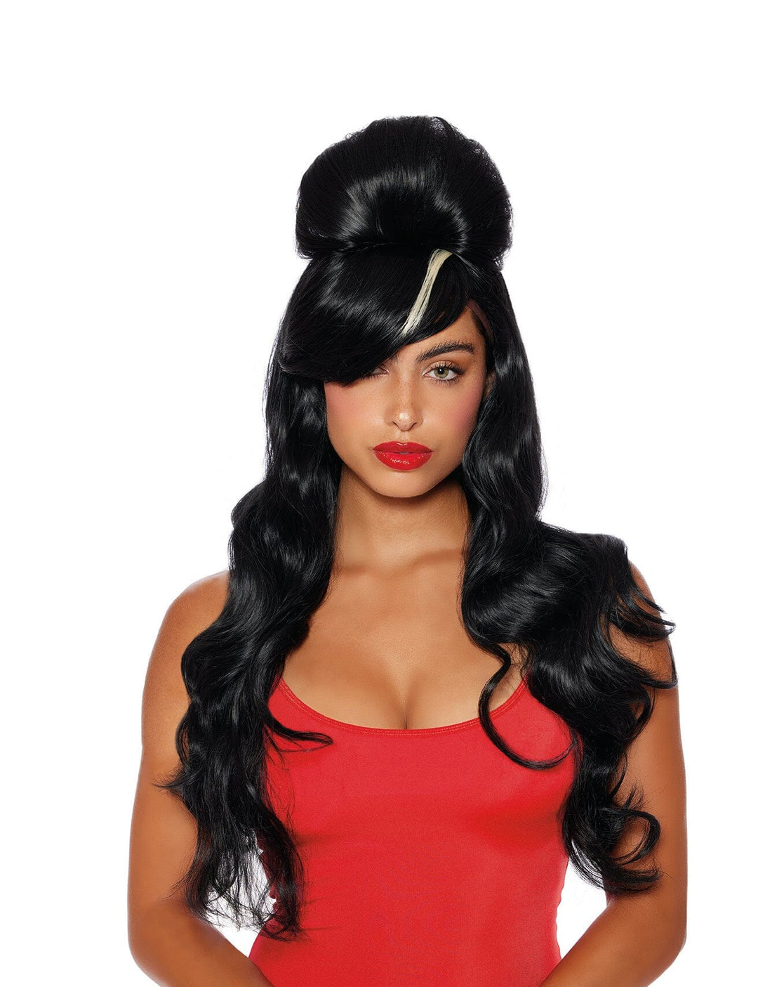 Dreamgirl Extra Long Wig with Pompadou