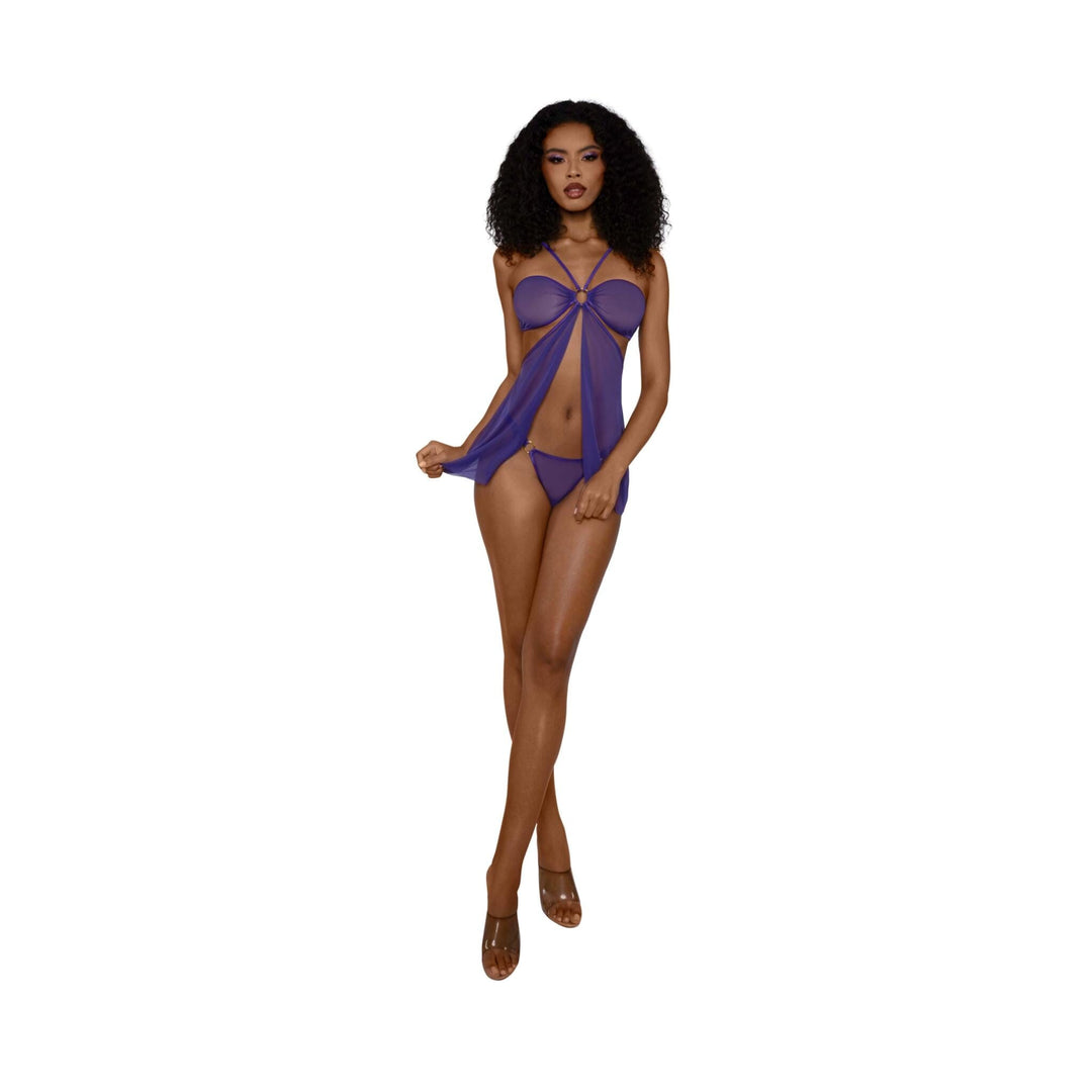 Dreamgirl Babydoll Set with Panty