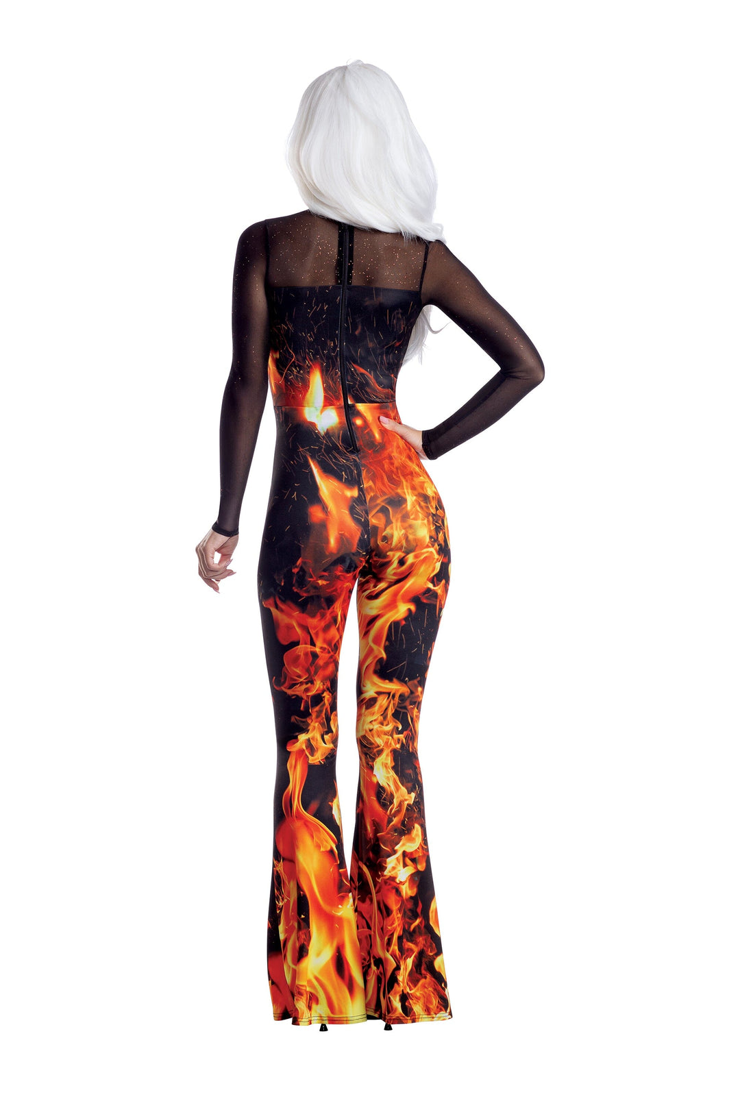 Fiery Halloween Costume Jumpsuit