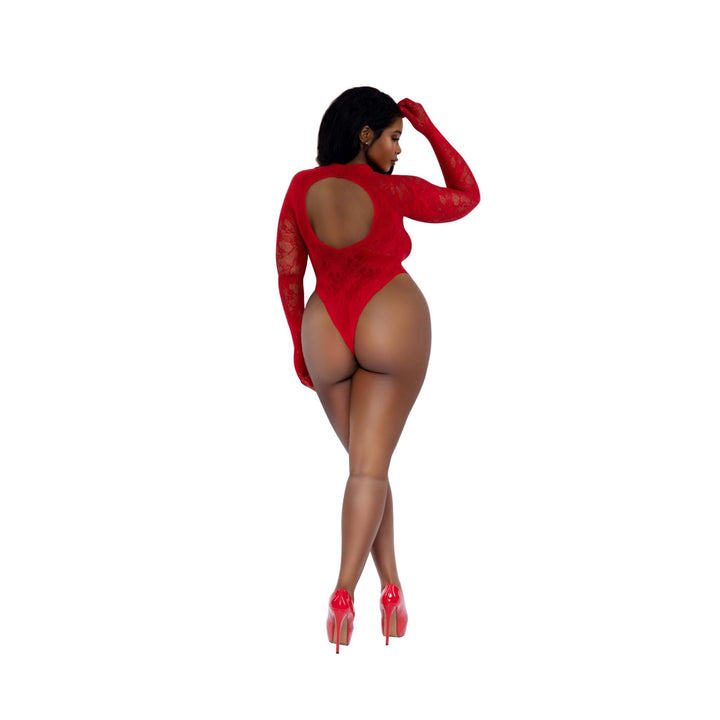 Dreamgirl Plus Lacey Miss Bodystocking