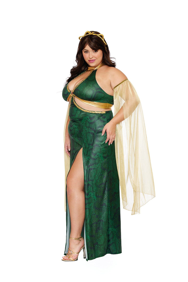 Plus Size Mistress Medusa Costume