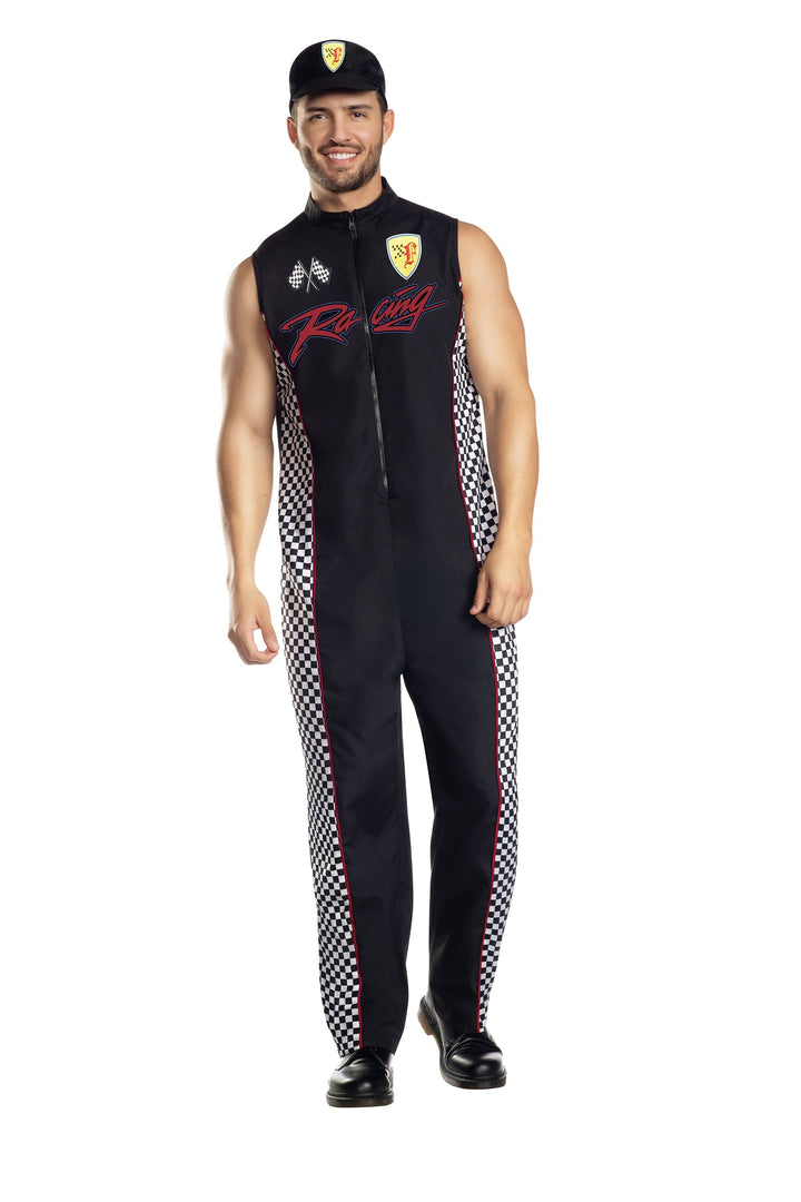 Men's Formula Racer Costume