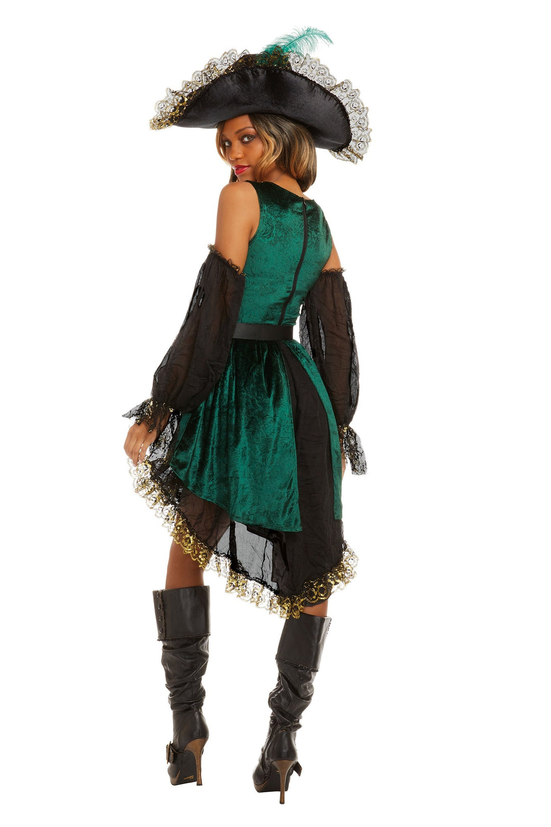 Emerald Pirate Halloween Costume