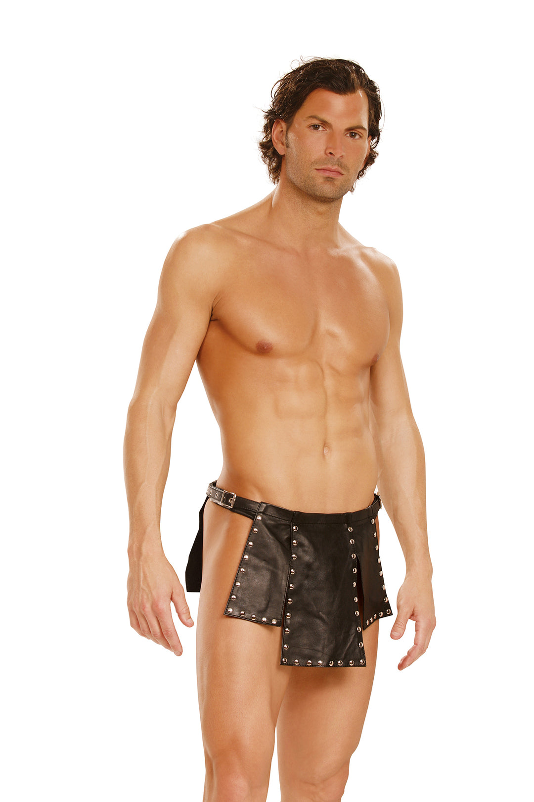 Leather Kilt With Nail Heads