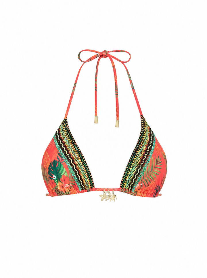 Waves Coral Reef Bikini Top