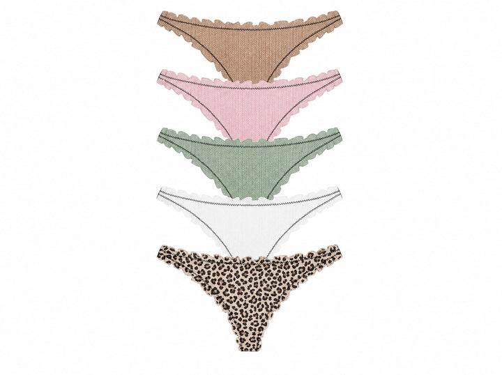 5 Pack of Thongs