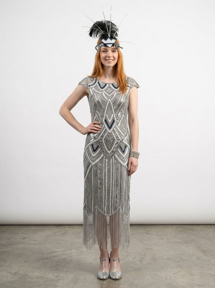 Flashy Feather Headband