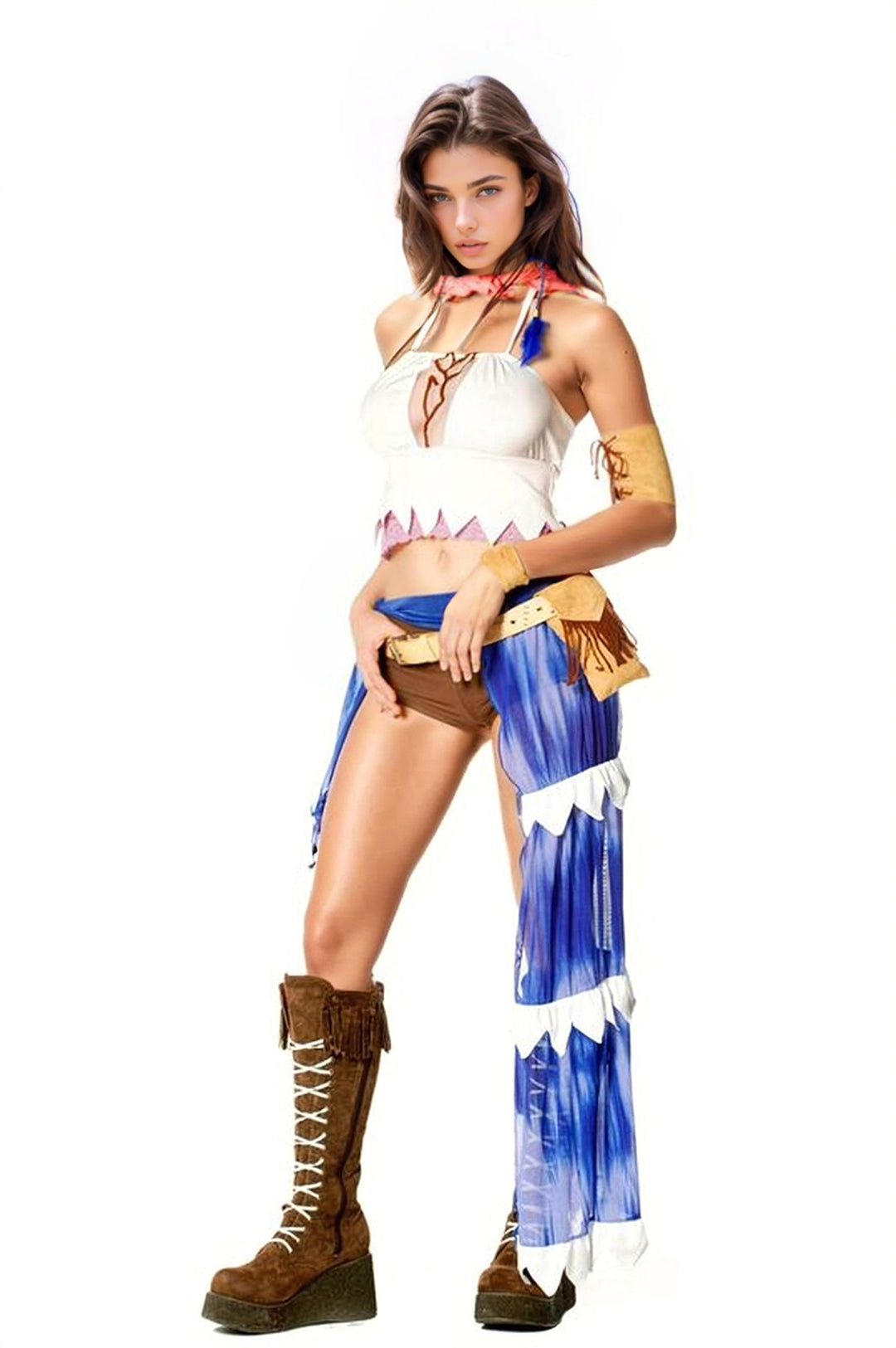 Fantasy Heroine Cosplay Costume Fantasy Heroine Cosplay Costume