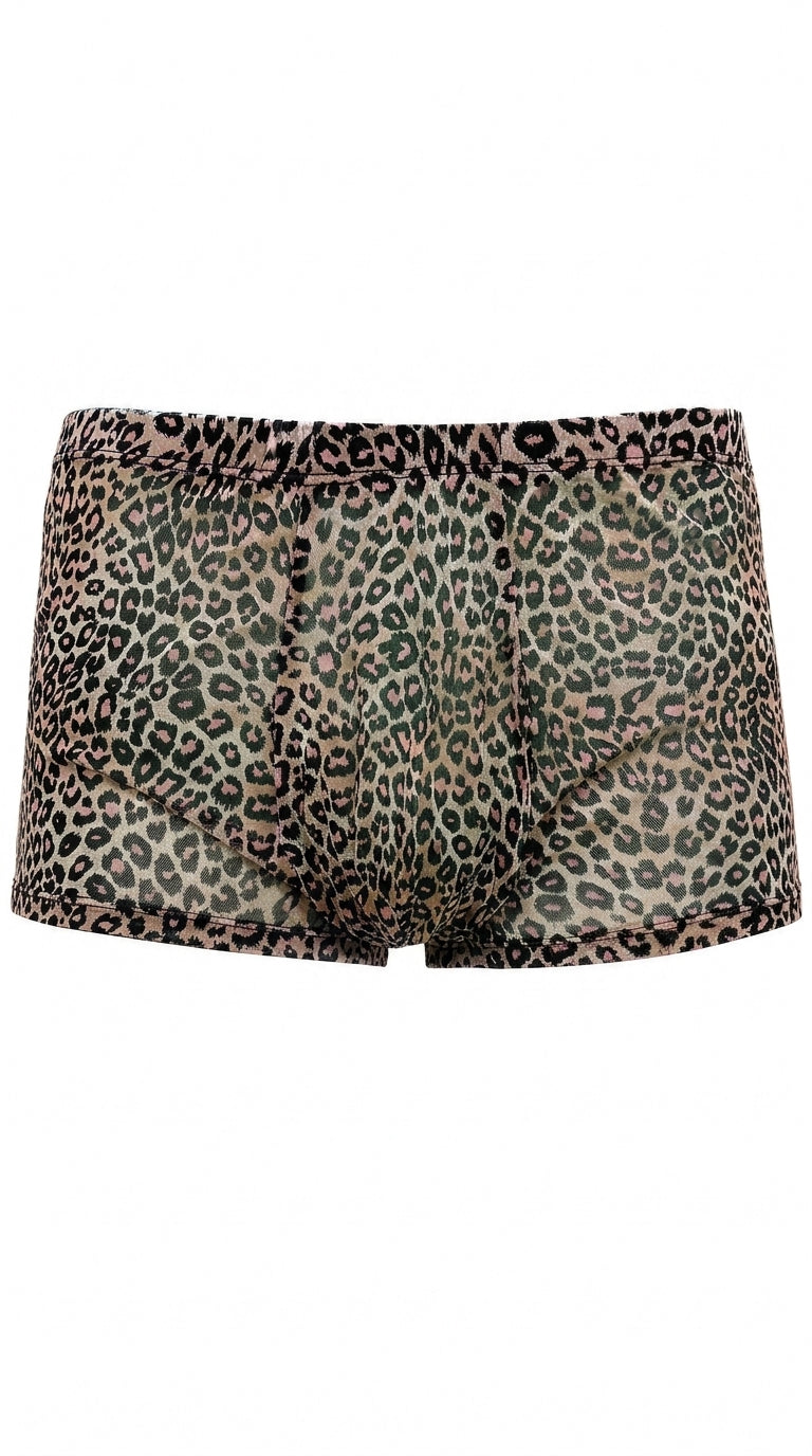 Men's Sheer Silk Boxer Briefs