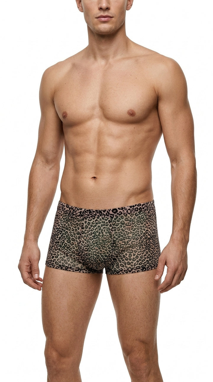 Men's Sheer Silk Boxer Briefs
